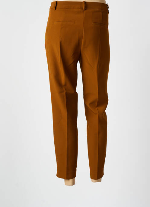 Pantalon chino galben ICHI femeie