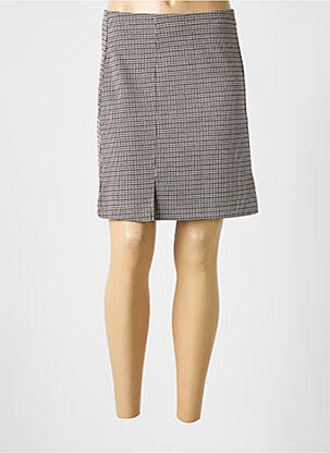 Fustă scurtă bej ICHI femeie