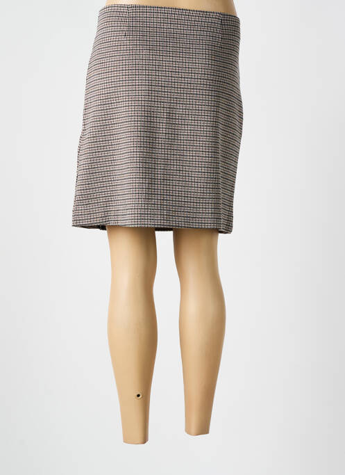 Fustă scurtă bej ICHI femeie