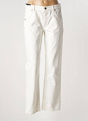 Blugi cu croială dreaptă bej TENELLEVEN femeie