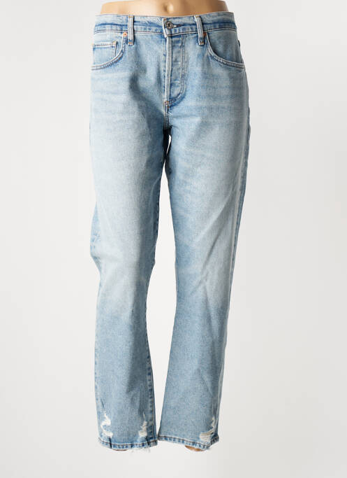 Blugi boyfriend albastru CITIZENS OF HUMANITY femeie