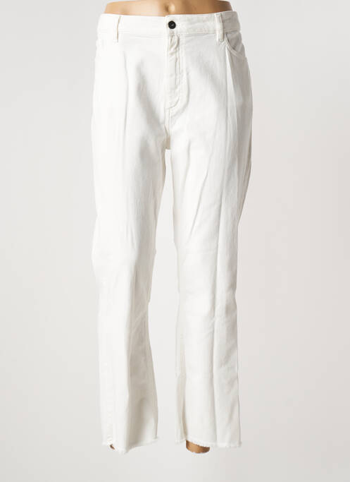 Blugi cu croială dreaptă bej LA FEE MARABOUTEE femeie