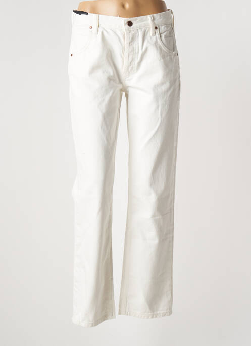 Blugi cu croială dreaptă bej TENELLEVEN femeie