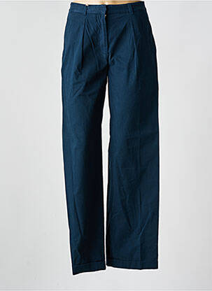 Pantalon drept albastru A.P.C. femeie
