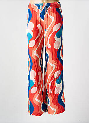 Pantalon drept portocaliu LA FEE MARABOUTEE femeie