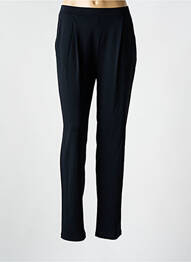Pantalon slim elasticitate talie înaltă negru LA FEE MARABOUTEE femeie