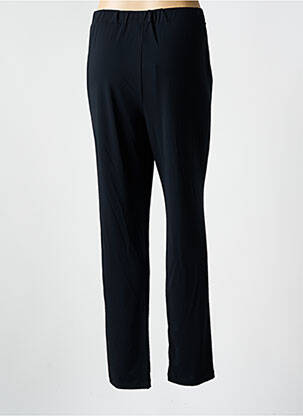 Pantalon slim talie înaltă talie înaltă negru LA FEE MARABOUTEE femeie