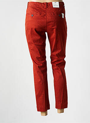 Pantalon chino talie joasă talie joasă portocalie MKT STUDIO femeie
