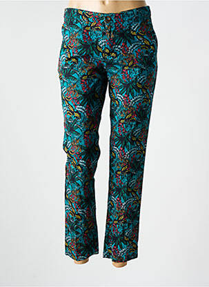 Pantalon chino talie joasă talie joasă albastru MKT STUDIO femeie