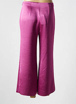 Pantalon 7/8 talie înaltă talie înaltă violet VINCE. femeie