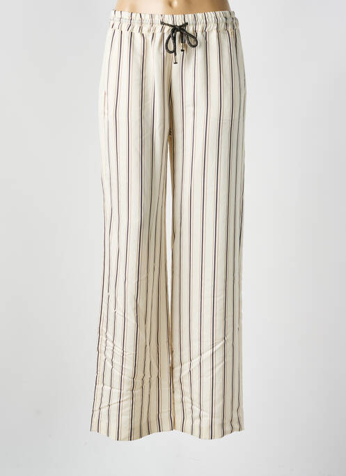 Pantalon larg mărime normală mărime normală bej KOCCA femme