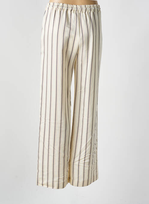 Pantalon larg mărime normală mărime normală bej KOCCA femme