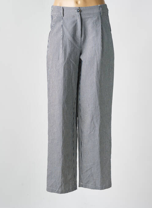 Pantalon larg albastru O'MER femeie