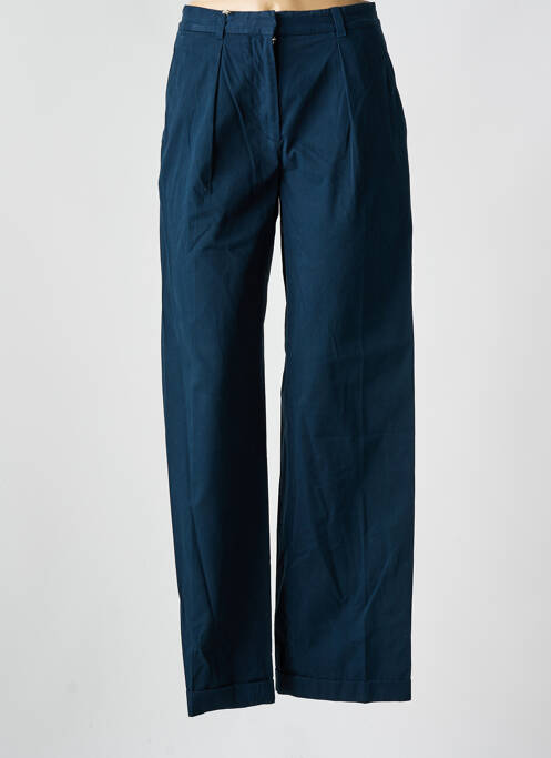 Pantalon drept albastru A.P.C. femeie