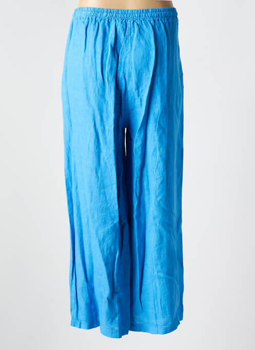 Pantalon larg albastru LA FEE MARABOUTEE femeie