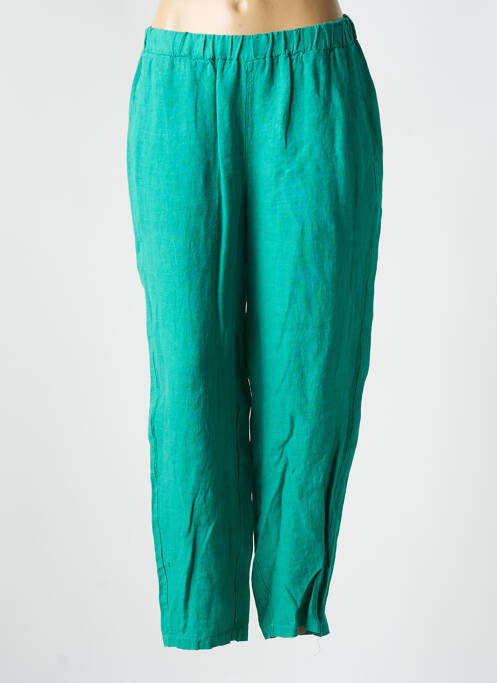 Pantalon drept verde LA FEE MARABOUTEE femeie
