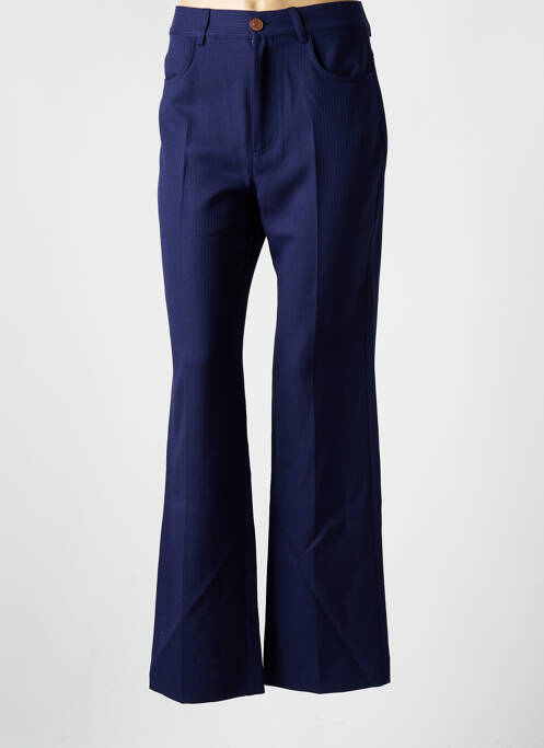 Pantalon evazat albastru SEE BY CHLOÉ femeie