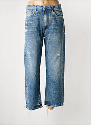 Blugi boyfriend albastru R13 femeie