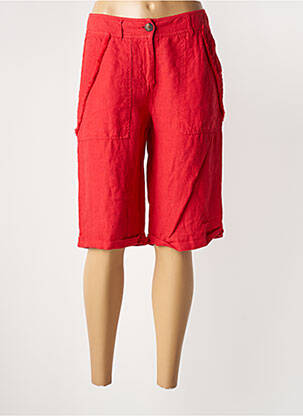 Bermudă roșu LA FEE MARABOUTEE femeie