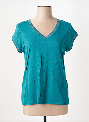 Tricou albastru LA FEE MARABOUTEE femeie