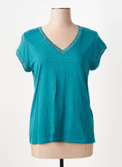 Tricou albastru LA FEE MARABOUTEE femeie