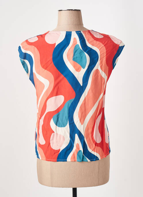 Top portocaliu LA FEE MARABOUTEE femeie