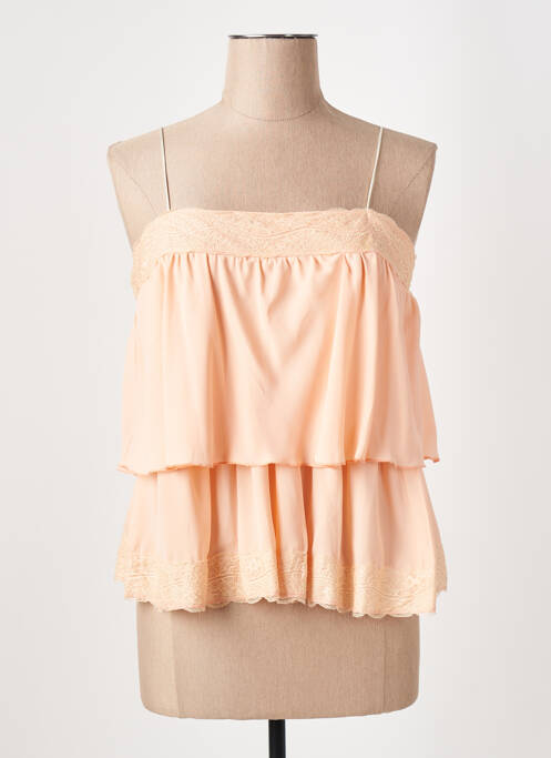 Top portocaliu LA FEE MARABOUTEE femeie