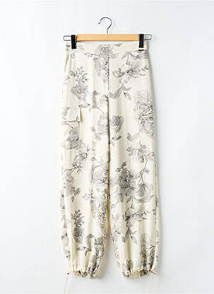 Pantalon drept bej KOCCA femeie