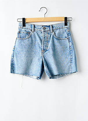 Șort țesătură denim albastru BOYISH femeie