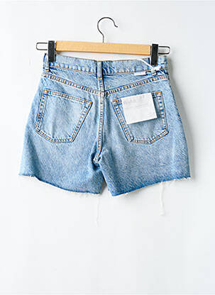 Șort țesătură denim albastru BOYISH femeie