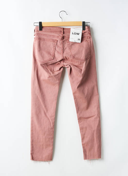 Pantalon slim roz RAG & BONE femeie