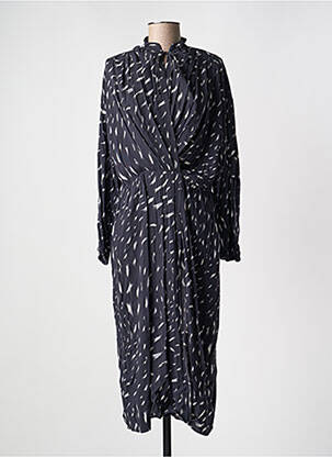 Rochie lungă mâneci lungi mâneci lungi negru IRO femeie
