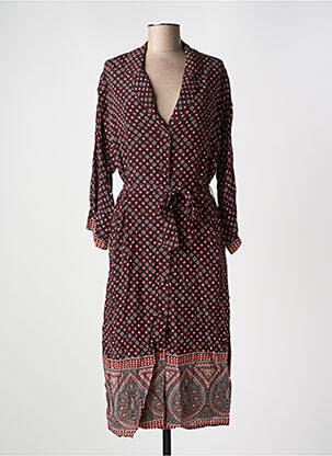 Rochie lungă mâneci lungi mâneci lungi negru STELLA FOREST femeie