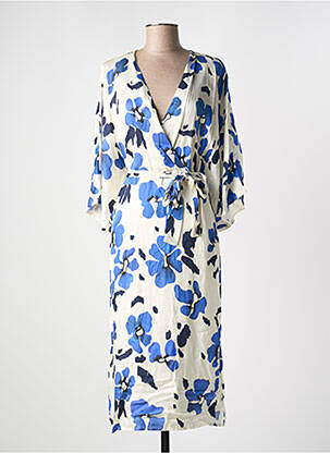 Rochie lungă albastru KOCCA femeie