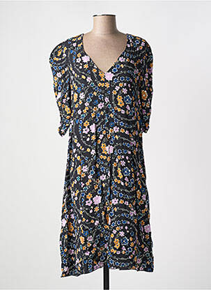 Rochie midi mâneci 3/4 mâneci 3/4 negru SEE BY CHLOÉ femeie