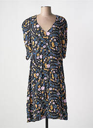 Rochie midi mâneci 3/4 mâneci 3/4 negru SEE BY CHLOÉ femme