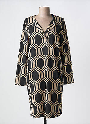 Rochie scurtă mâneci lungi mâneci lungi negru LA FEE MARABOUTEE femeie