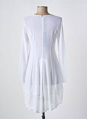 Rochie de plajă alb 3322 femeie