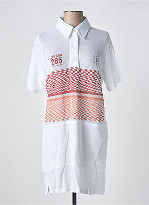 Rochie scurtă alb MARGAUX LONNBERG femeie