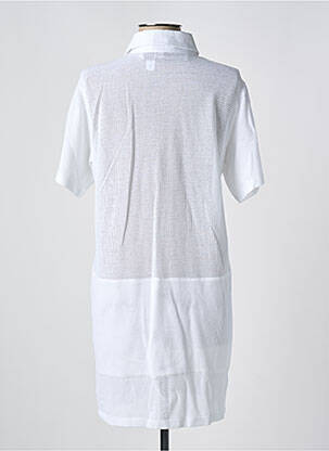 Rochie scurtă mâneci scurte mâneci scurte alb MARGAUX LONNBERG femeie