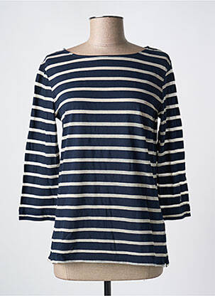 Top albastru MAJESTIC FILATURES femeie