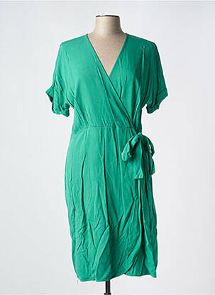 Rochie midi verde LA FEE MARABOUTEE femeie