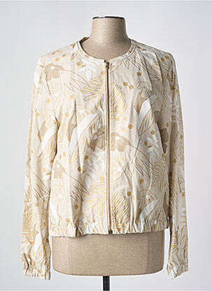 Jachete casual guler rotund bej I.CODE (By IKKS) femeie
