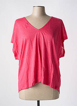 Top roz LA FEE MARABOUTEE femeie