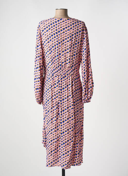 Rochie lungă roz DIANE VON FURSTENBERG femeie