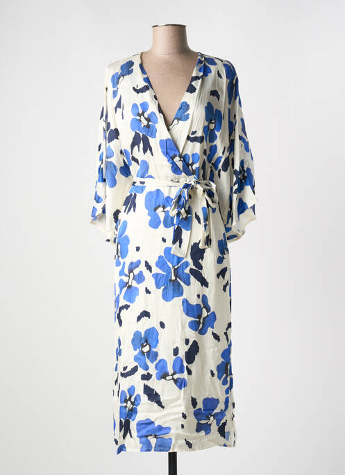 Rochie lungă albastru KOCCA femeie