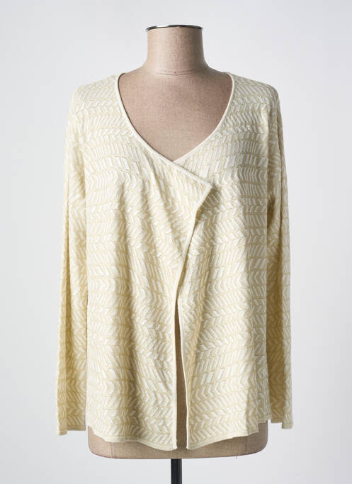 Vestă cu mâneci lungi bej SUNCOO femeie