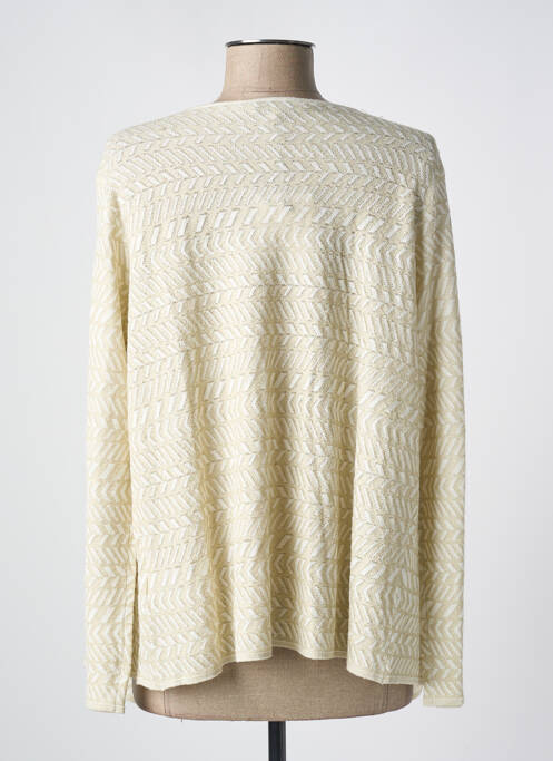 Vestă cu mâneci lungi bej SUNCOO femeie