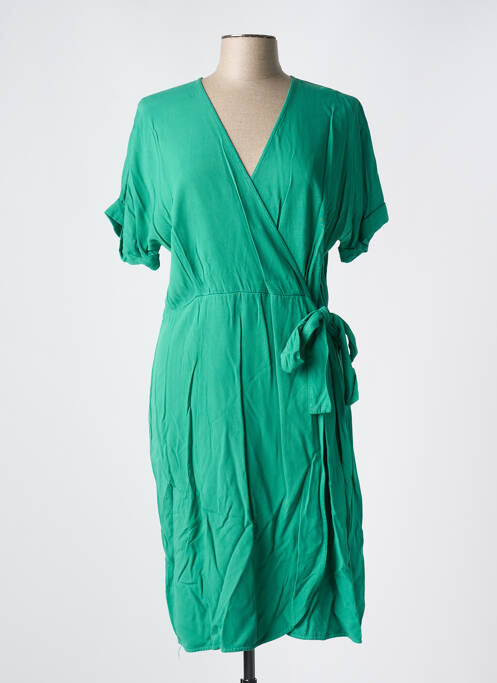 Rochie midi verde LA FEE MARABOUTEE femeie