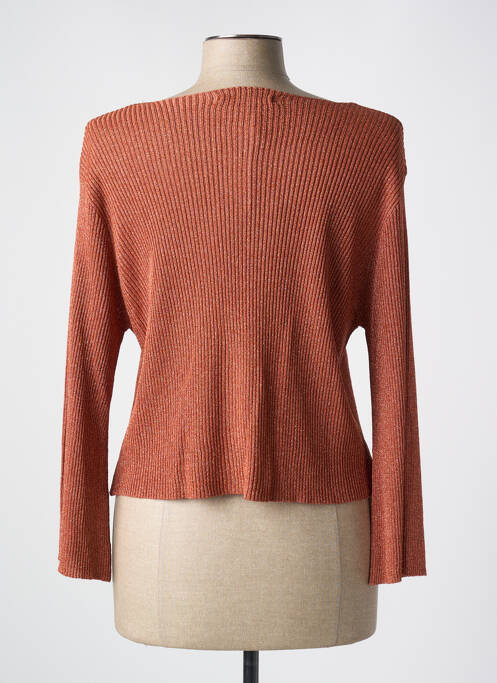 Vestă cu mâneci lungi maro LA FEE MARABOUTEE femeie